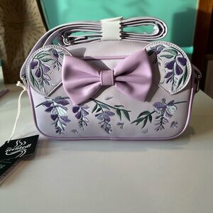 Loungefly Disney Minnie Mouse wisteria Crossbody